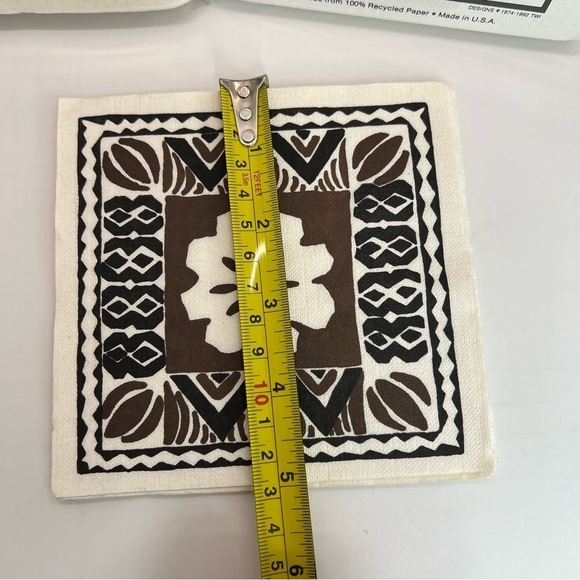 VINTAGE 70’s ALOHA COCKTAIL NAPKINS (2 SEALED PKG’s 50 COUNT + 6=106) HAWAII LEI - Picture 5 of 5